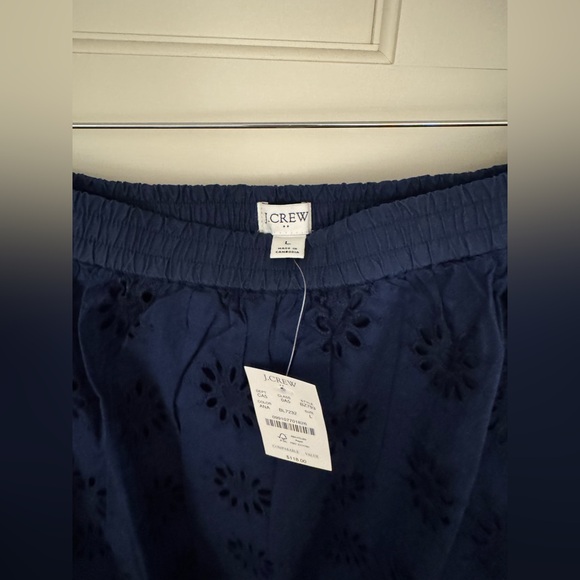 Jcrew Factory Eyelet midi skirt- NWT - Picture 7 of 8